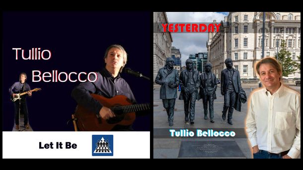 copertine Let It Be e Yesterday Cover di Tullio Bellocco